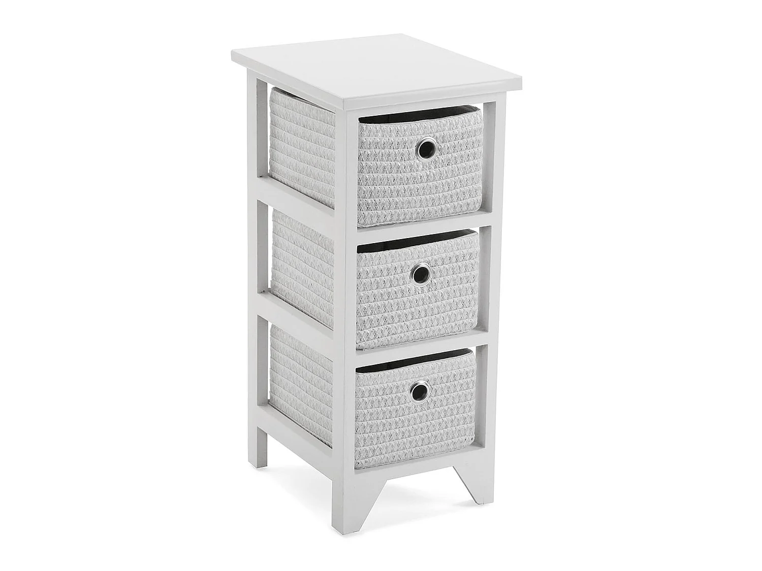 Ohai Mueble para el Baño Auxiliar, Blanco, 56x30x25cm