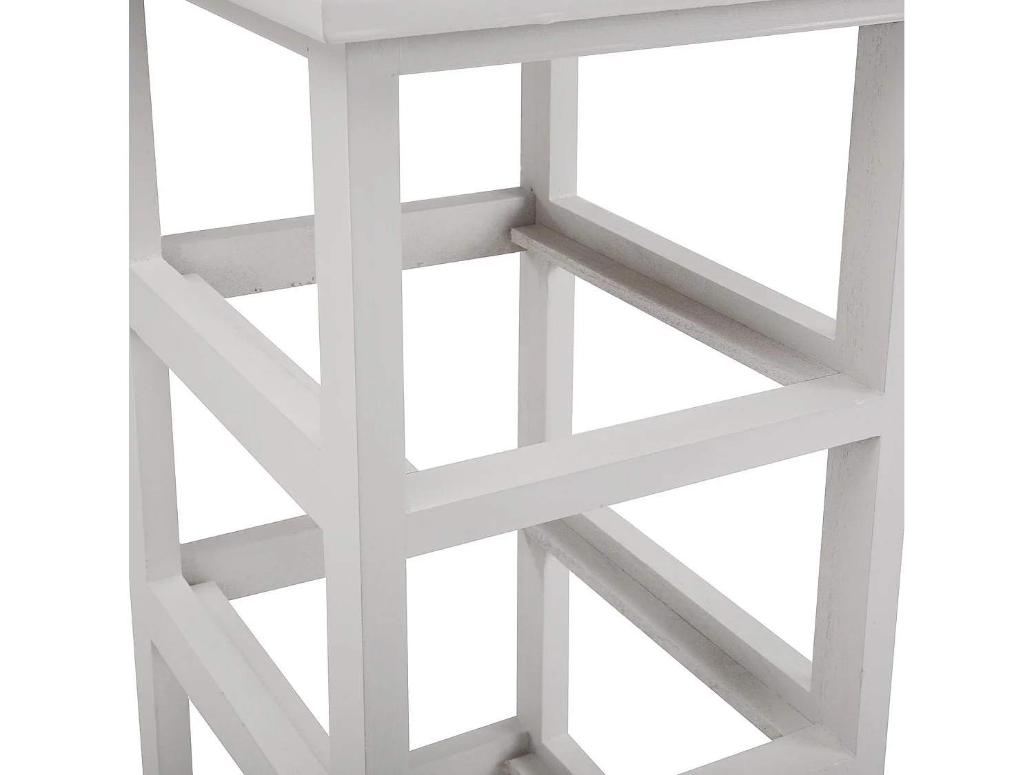 Ohai Mobiletto Salvaspazio Ausiliario per il Bagno, Arredo bagno, Bianco, 56x30x25cm