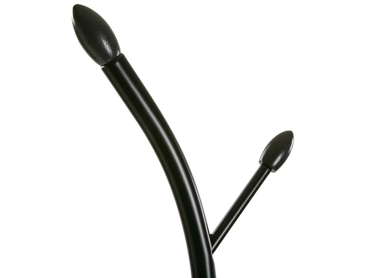 Swindon Appendiabiti da terra in stile Minimalista, Attaccapanni per Ingresso o Corridoio, Nero, 185x32x32cm