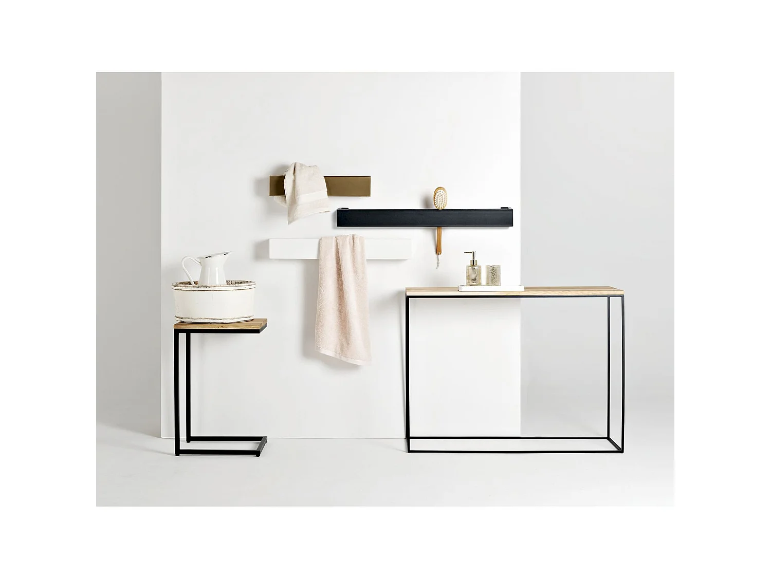 Porte-serviettes Uton 100 x 10 x 10 cm