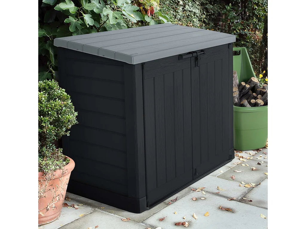 Armoire de stockage de jardin Store It Out Max anthracite gris