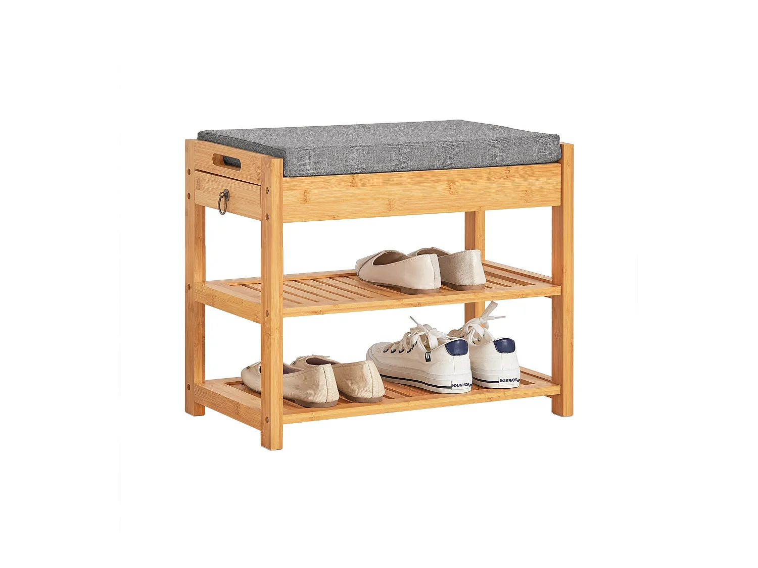 Banc de Rangement Étagère à chaussures, FSR49-N