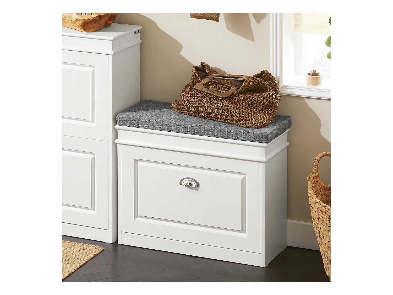 Ławka na buty z siedziskiem FSR82-K-W