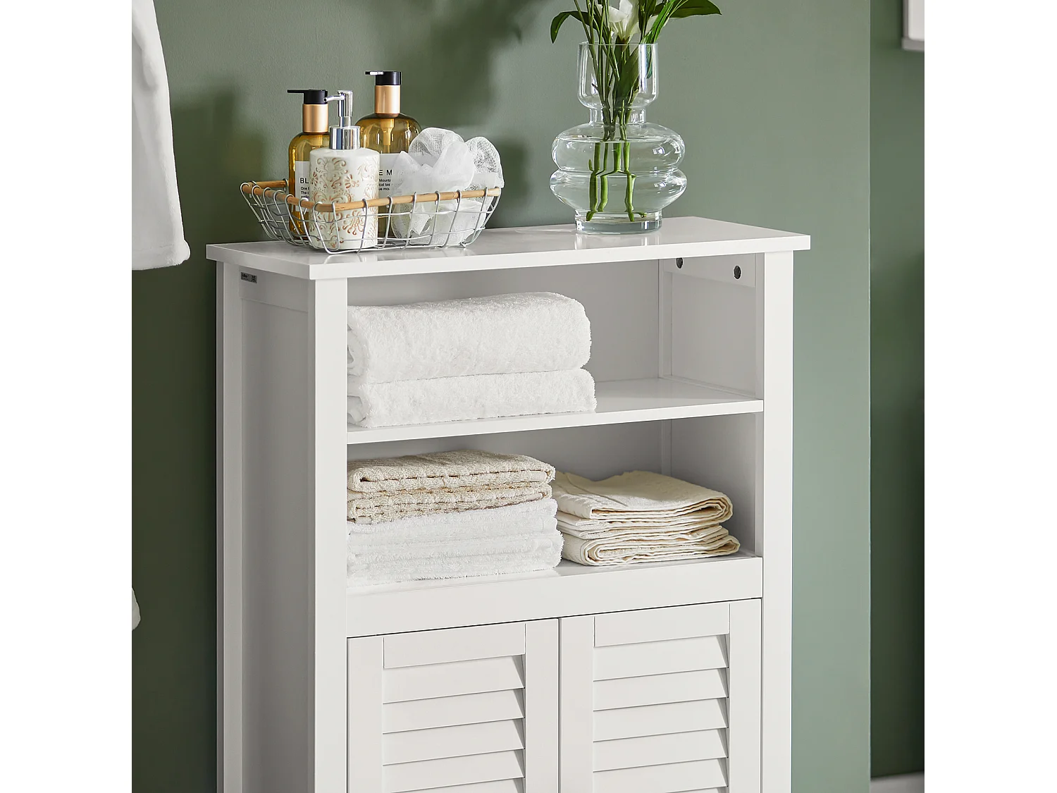 Meuble Bas De Salle De Bain Armoire Toilette Armoire Salle De Bain, BZr13-w