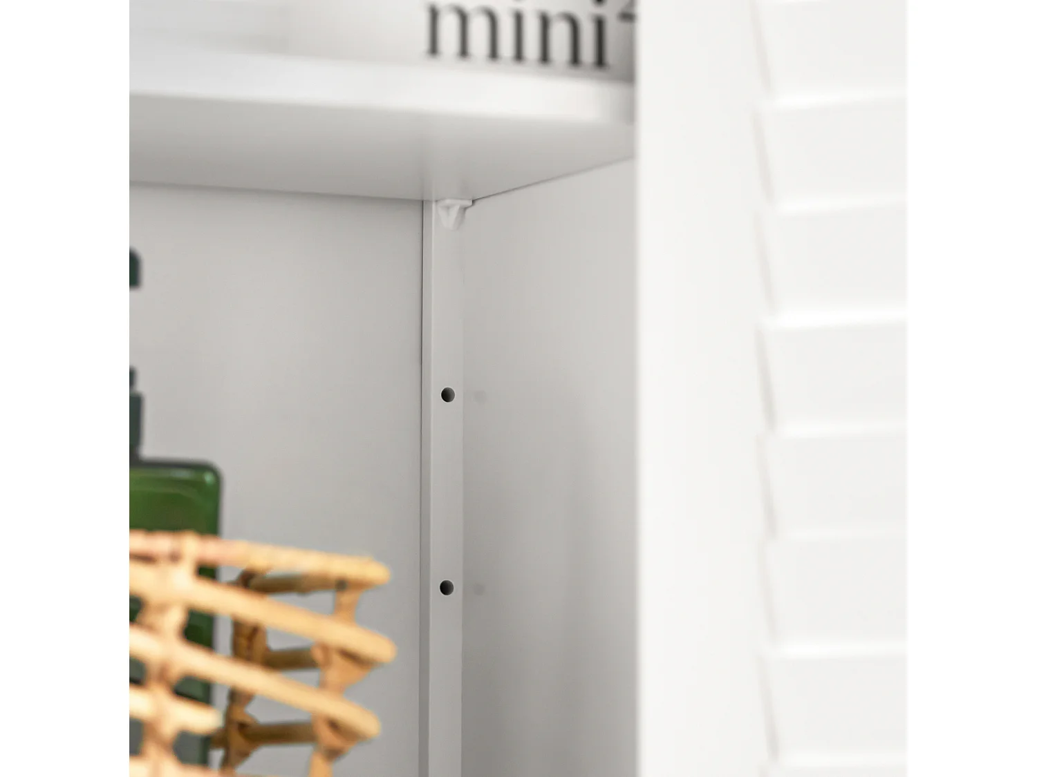Badschrank BZR13-W 60 x 90 x 26 cm Weiß
