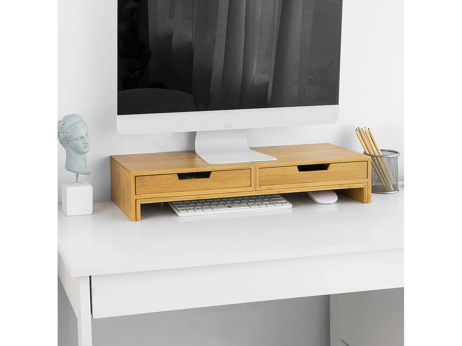 SoBuy, Table, Table de bar et tabourets, Ensemble table de bar avec tabourets, OGT29-N