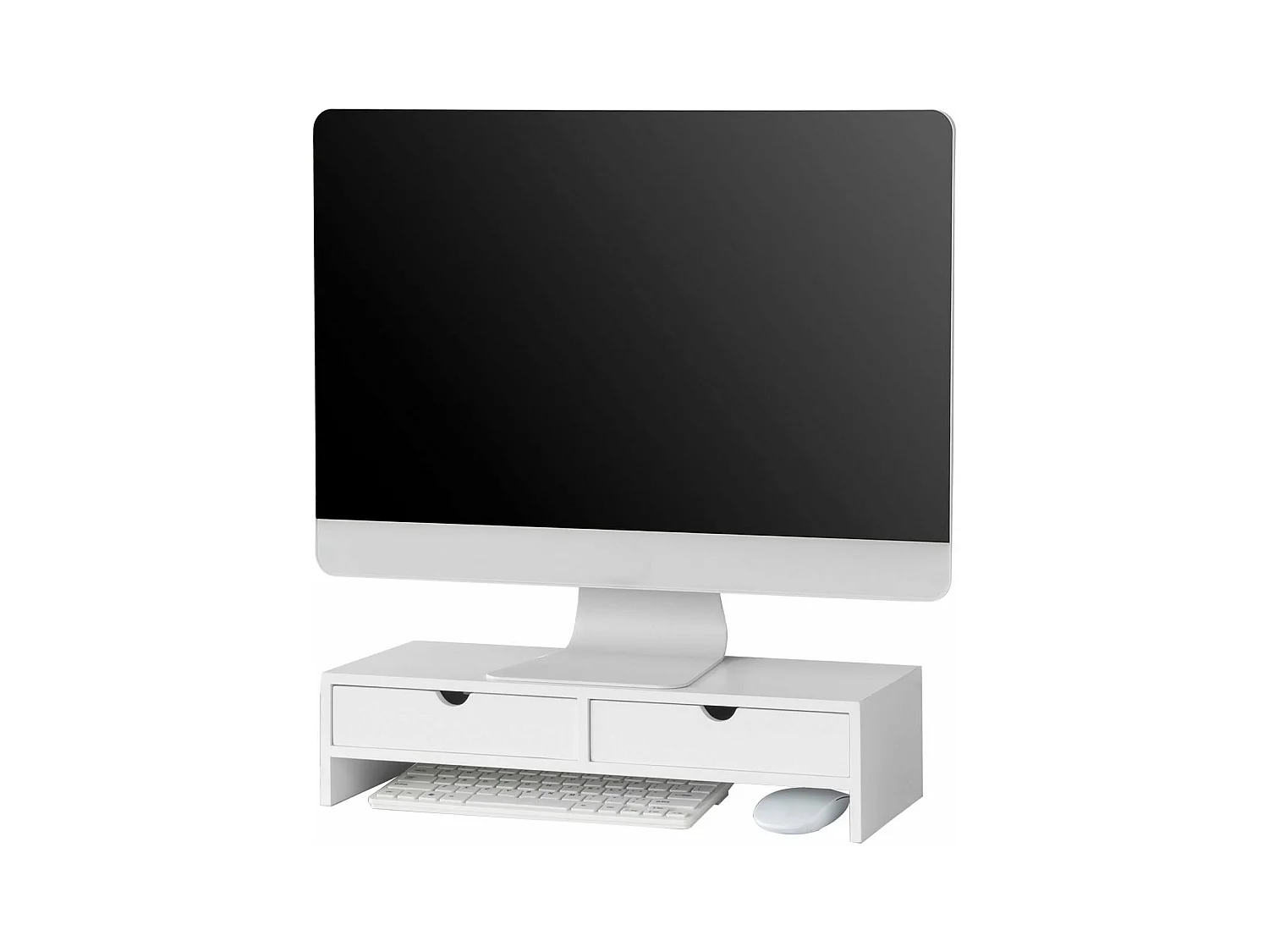 Pantalla Soporte para Monitor, Soporte de Sobremesa, ergonómico para Universal Monitor BBF02-W SoBuy ES