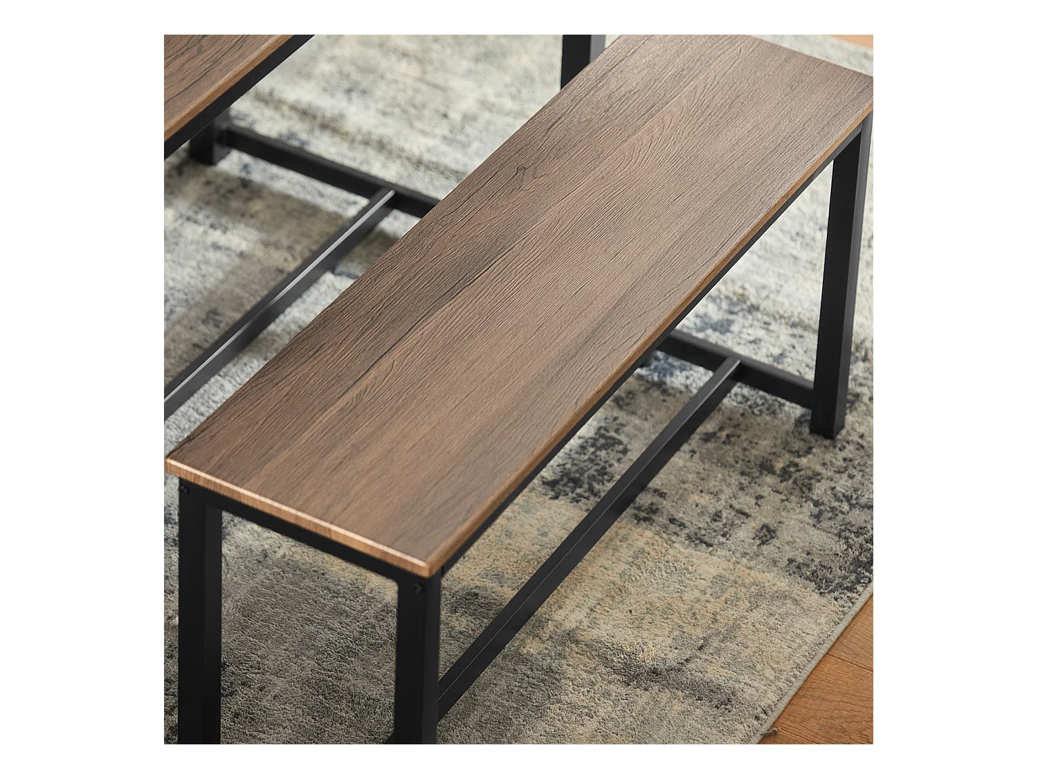 Meuble de Rangement à Chaussures Armoire à Chaussures Commode à Chaussures 2 abattants, FSR99-W