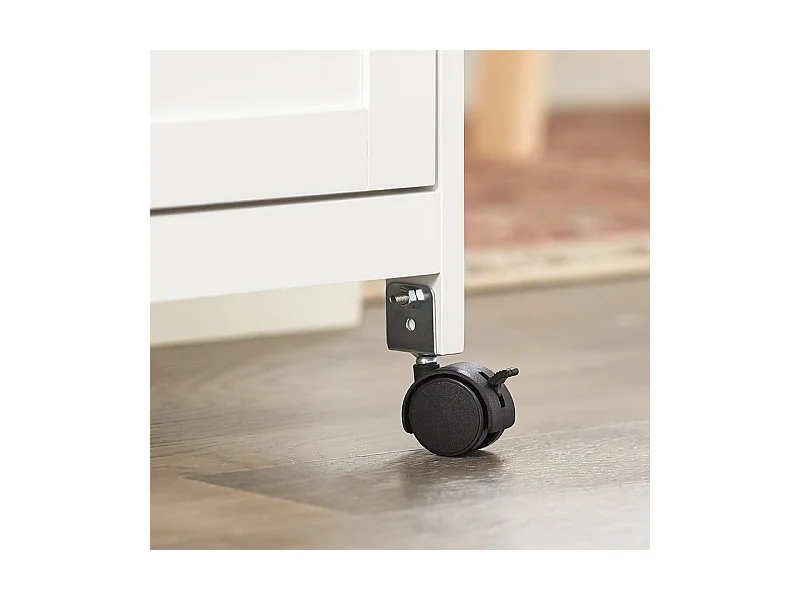 SoBuy Wózek kuchenny Serwisowy szuflady Półki FKW79-W