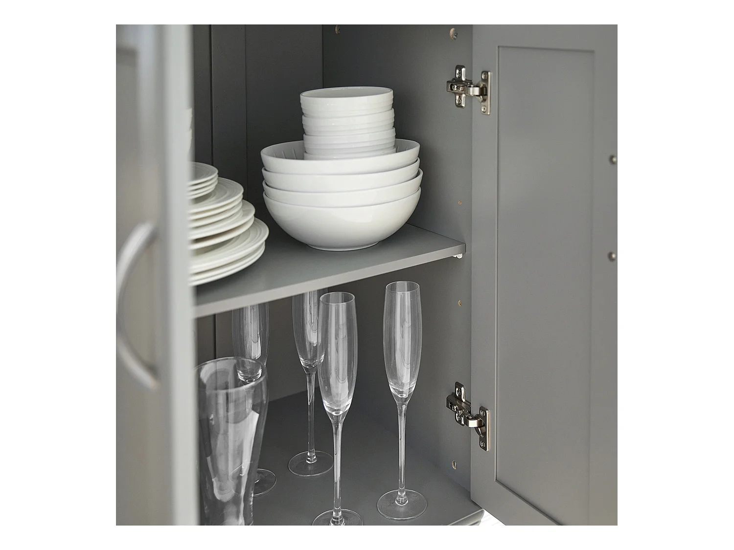 îlot de Cuisine Desserte sur roulettes Meuble de Cuisine avec Plans de Travail Rabattable, FKW71-HG