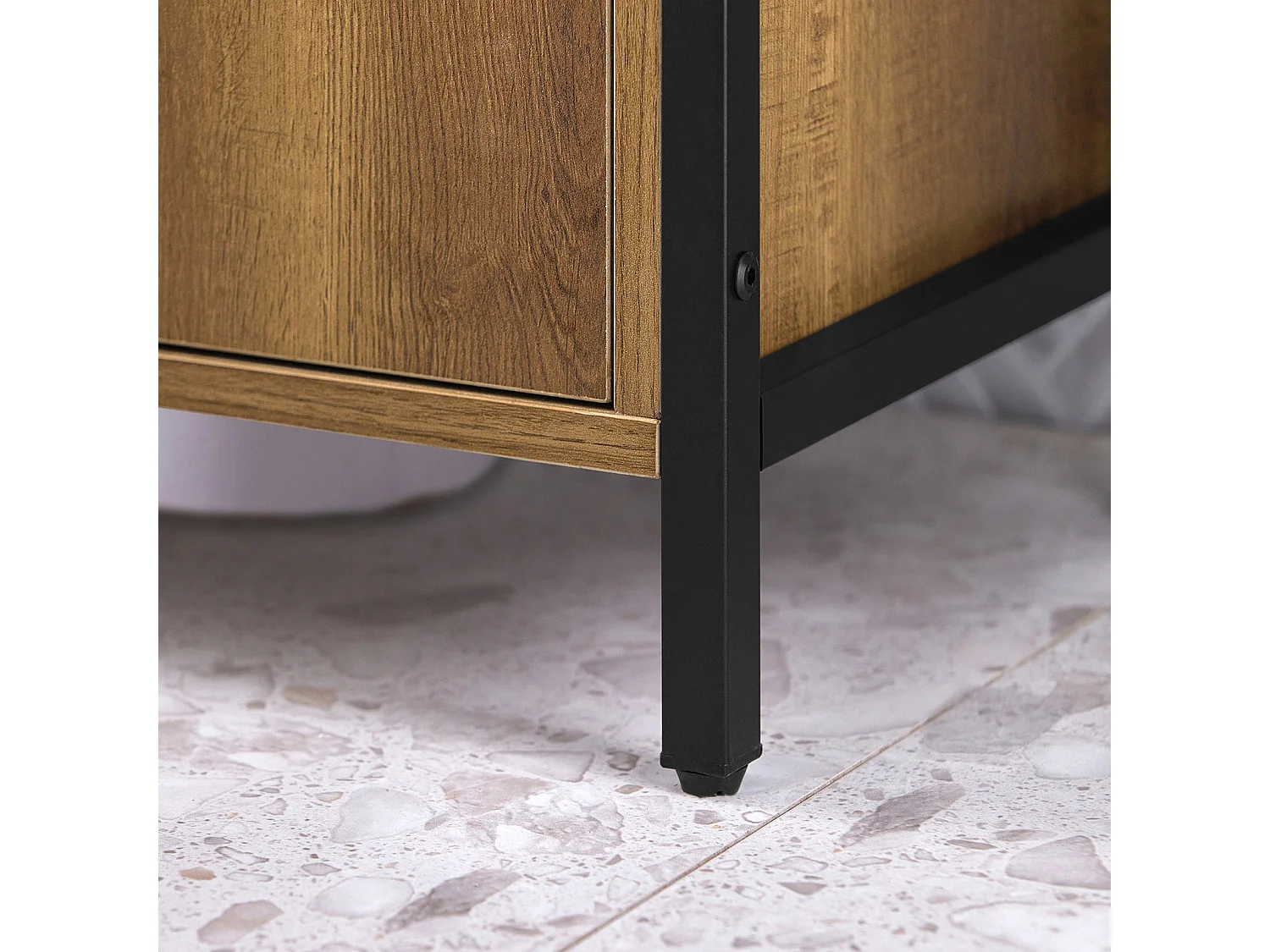 SoBuy Isola cucina Mobile da cucina autoportante Credenza Tavolo da bar design industriale 170x60x89cm KNL01-F