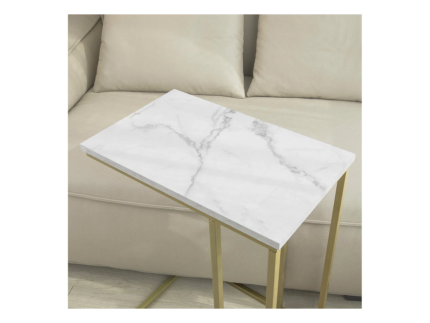 Mesa Auxiliar para sofá Consola Mesita de Noche Mesa para portátil FBT87-G SoBuy ES