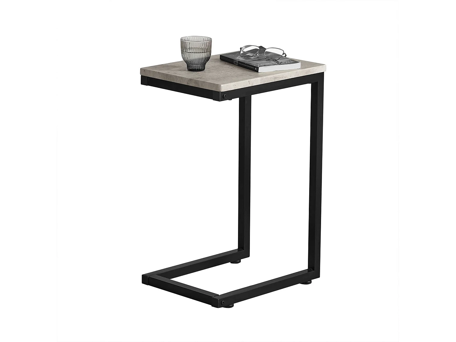 Table D’appoint Moderne Table Basse Bout De Canapé À Café Gris Clair, Fbt44-hg