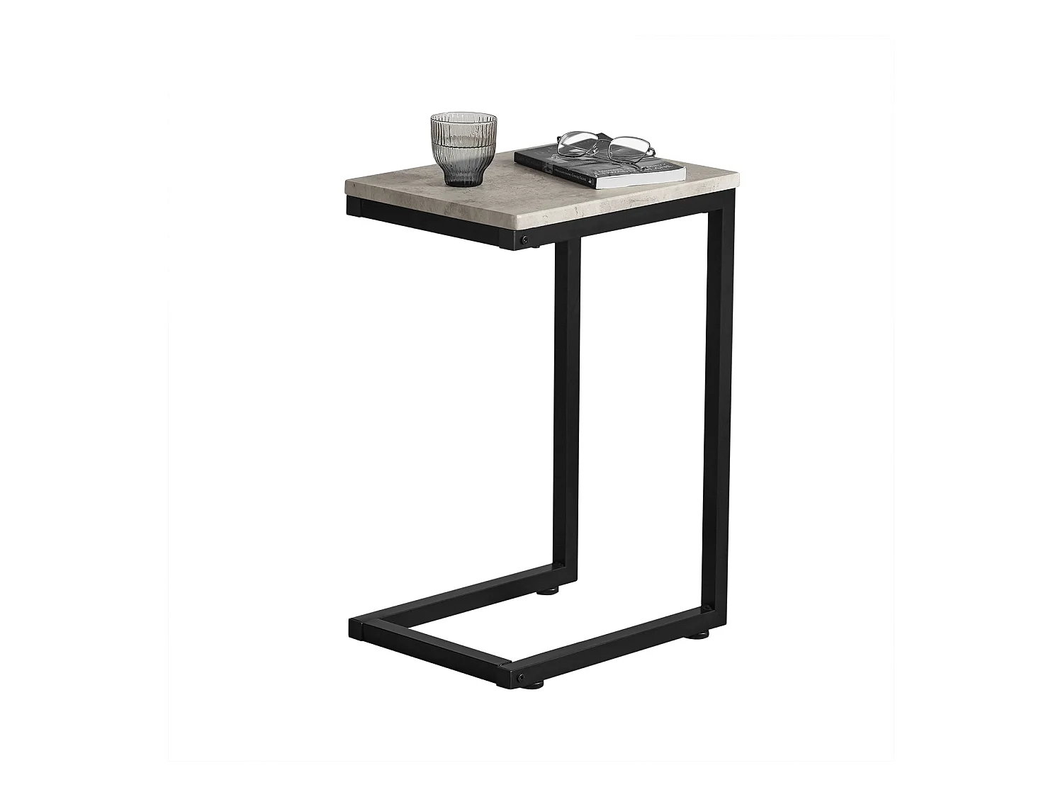 Table D’appoint Moderne Table Basse Bout De Canapé À Café Gris Clair, Fbt44-hg
