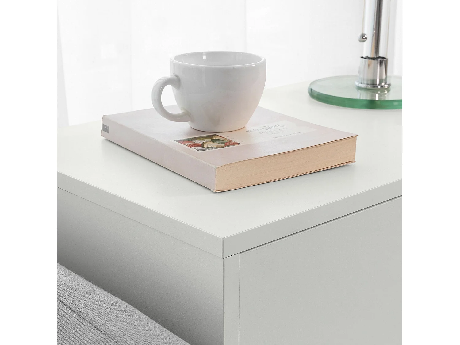 Support Imprimante Roulant Organiseur Bureau Mobile Caisson Avec Tiroirs Et Porte, Fbt105-w