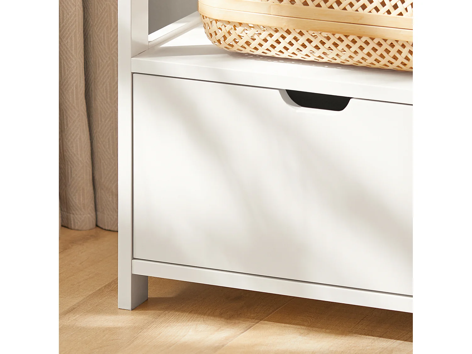 Nachttisch FRG258-W 45 x 55 x 38 cm Weiß