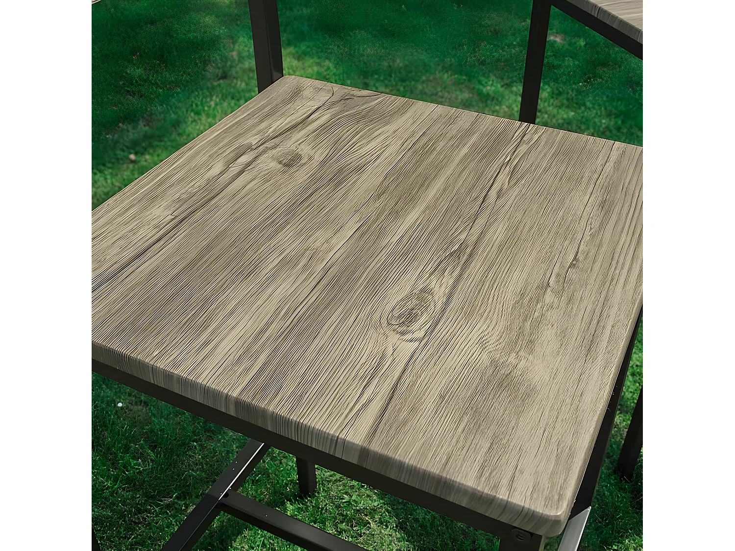 SoBuy cadeira dobrável, cadeira dobrável confortável, cadeira dobrável de madeira FST53X2