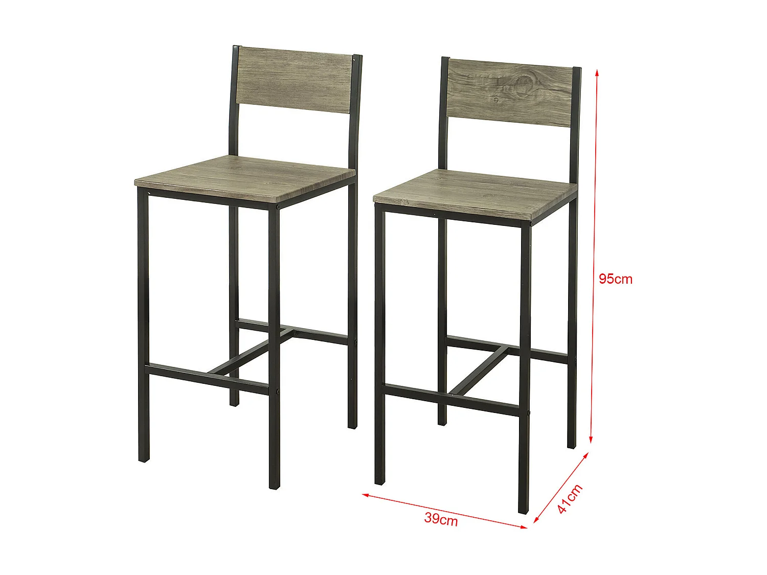 SoBuy cadeira dobrável, cadeira dobrável confortável, cadeira dobrável de madeira FST53X2