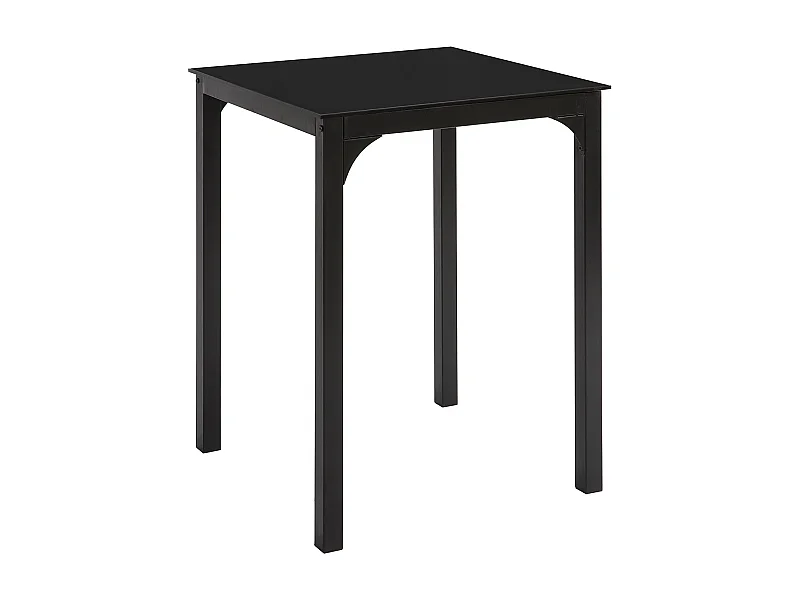 SoBuy Tavolo Quadrato Tavolo da Pranzo Tavolo da Cucina Tavolo Bar L60*P60*A75cm OGT38-K-SCH