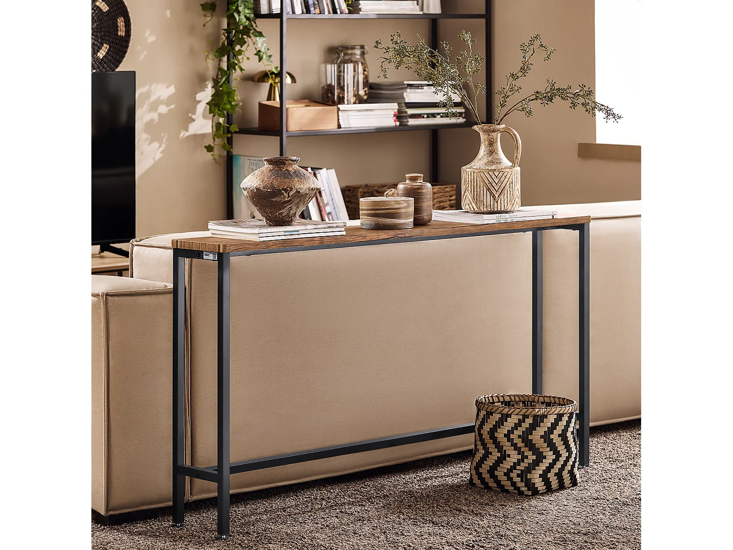 SoBuy Complexo de console, consola, Consola de entrada FSB19-XL-N