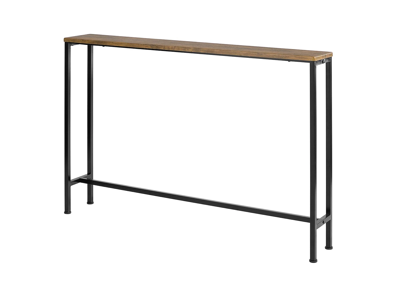 FSB19-XL-N Table Console Table d'appoint Bout de canapé  Cadre et 4 Pieds en Fer