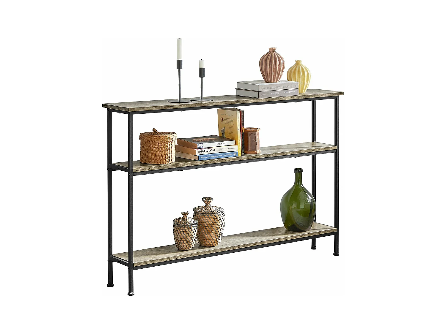 Table Console Table d’entrée Buffet Bout de Canapé Table d'appoint, FSB49-PZ
