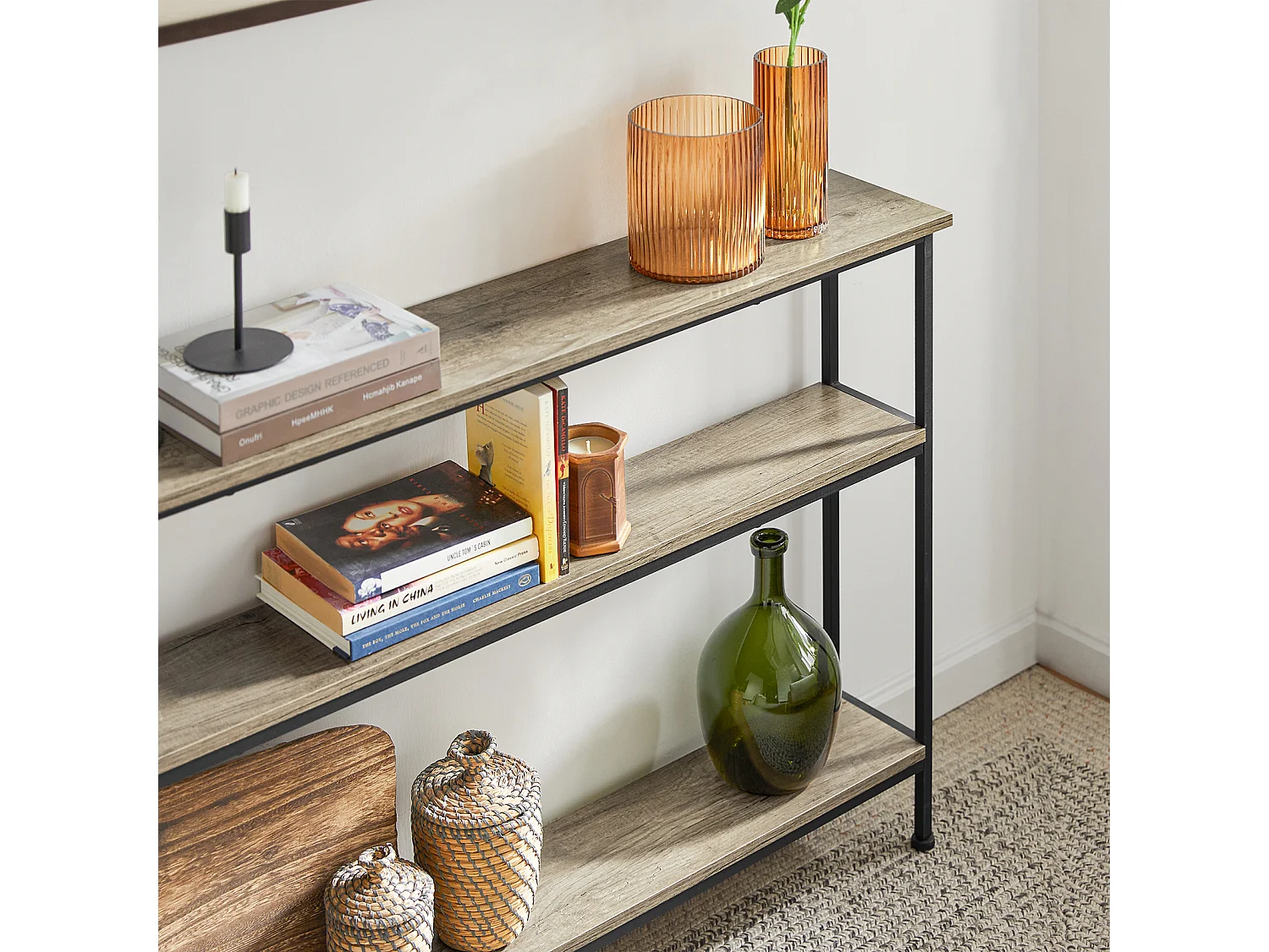 SoBuy Complexo de console, consola, Consola de entrada FSB49-PZ