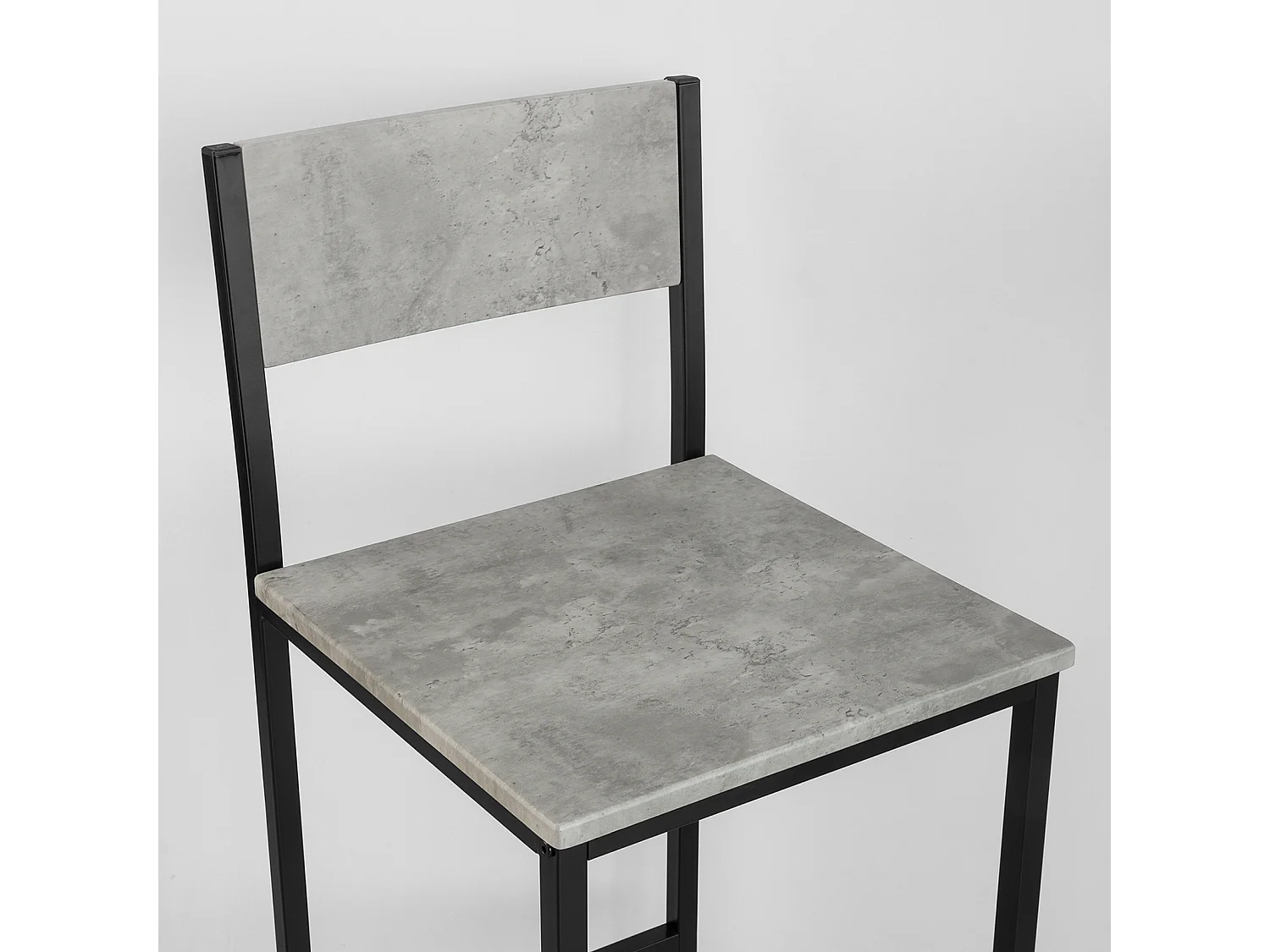 Ensemble Table De Bar + 2 Chaises -pieds,ogt27-hg