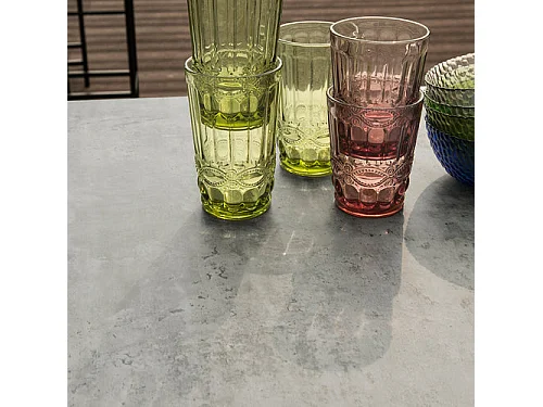 Set Mesa Alta de Bar y 4 Taburetes Estilo Industrial  4 sillas OGT11-HG SoBuy ES