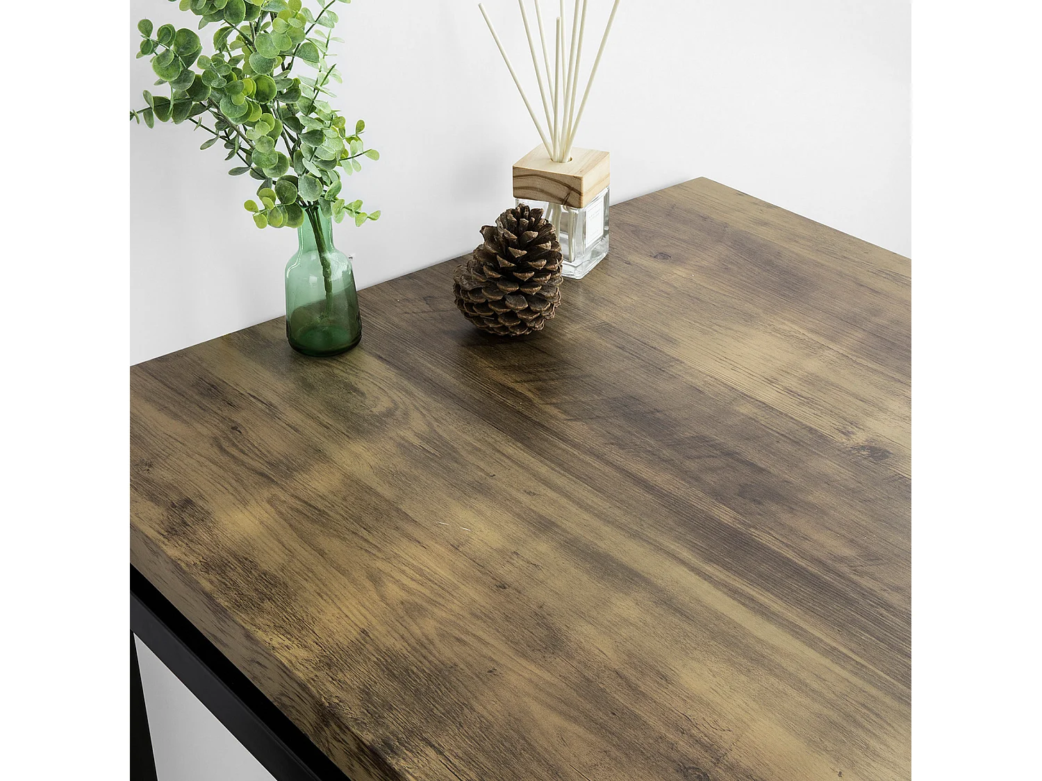 Set de 1 Mesa y 4 Sillas de Restaurante Sala Cocina Comedor OGT28-N+FST72x4 SoBuy ES