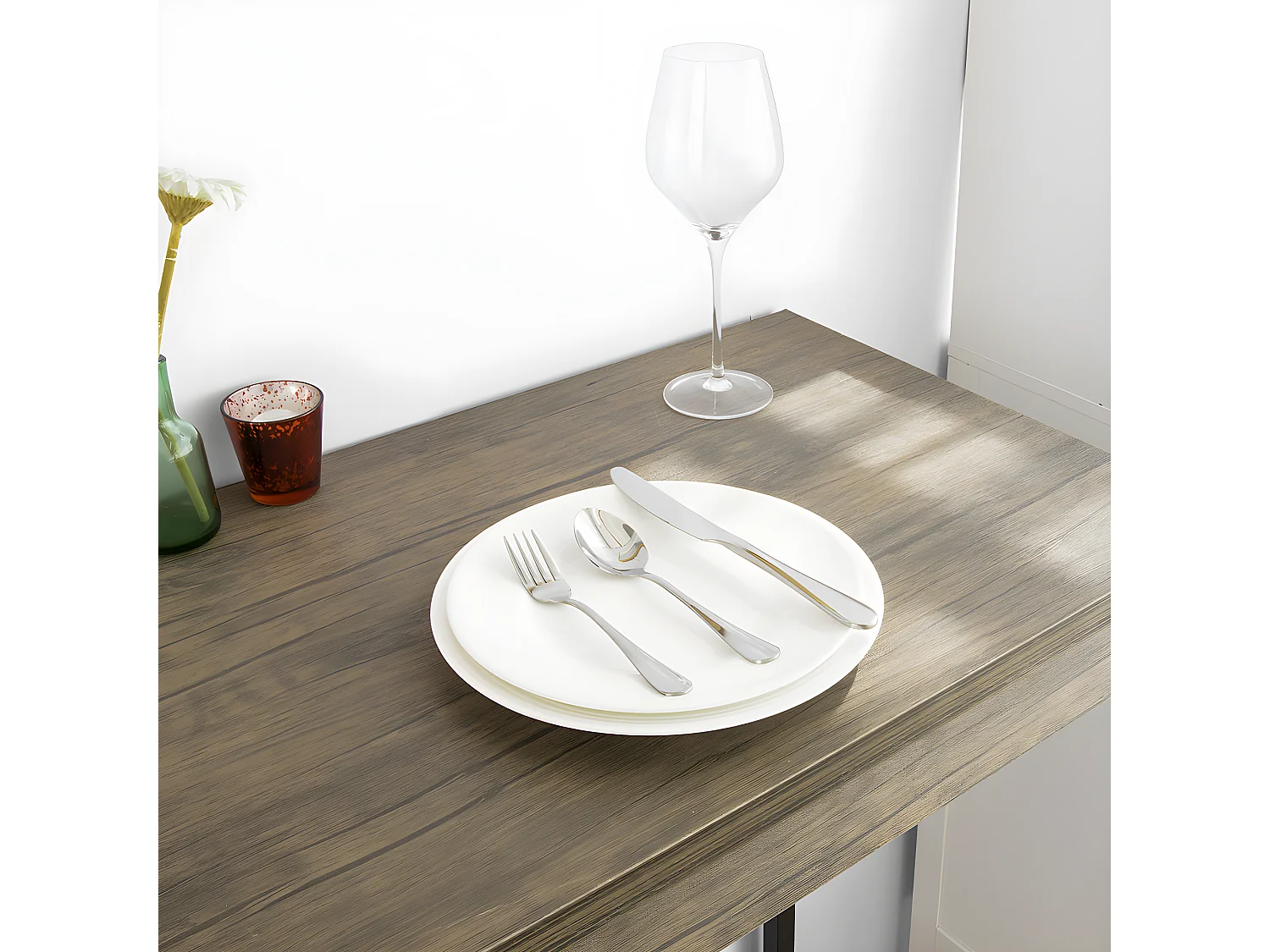 Lot Table Et Tabourets De Bar De Style Industriel Ensemble Table De Bar + 2 Tabourets, Ogt30-n