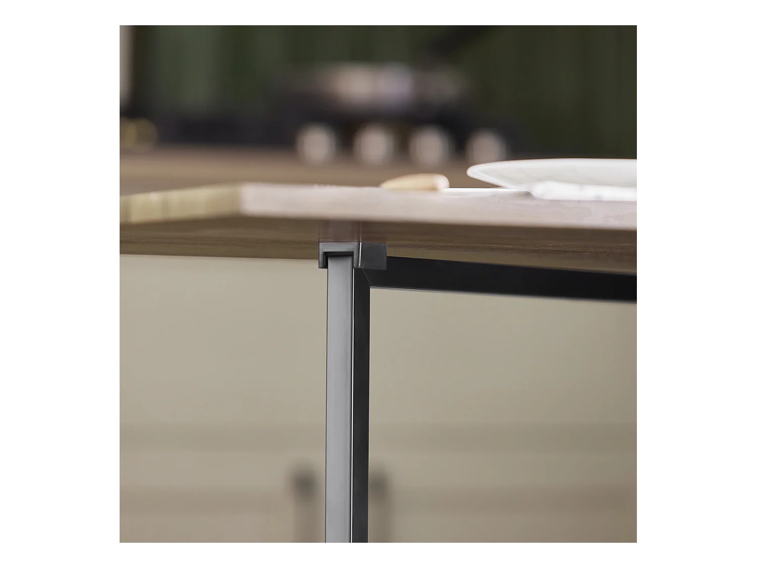 SoBuy Set 5 Pezzi Tavolo con 4 sedie Alto, Set di mobili da Balcone,OGT14-HG