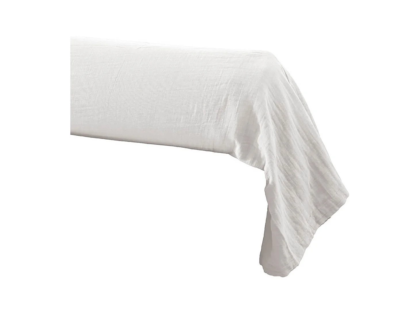 OUREA - Taie de Traversin 43x185cm Gaze de Coton Chantilly