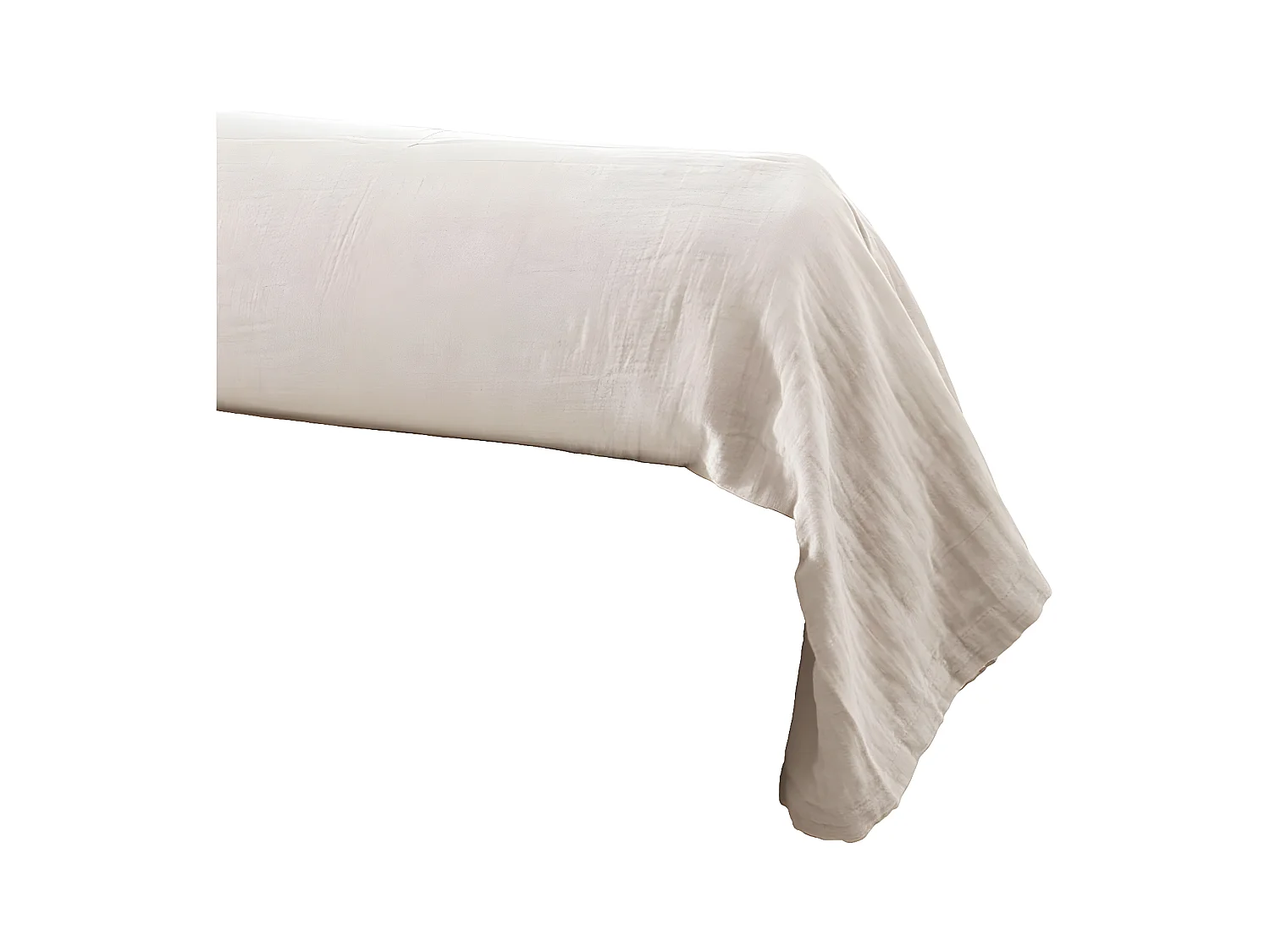 OUREA - Taie de Traversin 43x185cm Gaze de Coton Pampa