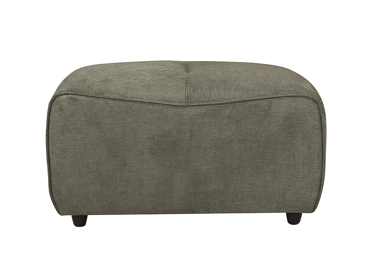 Pouf per divano modulare venduto anche singolarmente in Tessuto