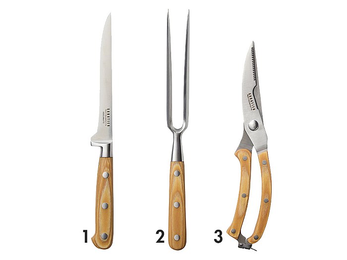 Koch 3er-Set SABATIER - Messer, Gabel, Geflügelschere