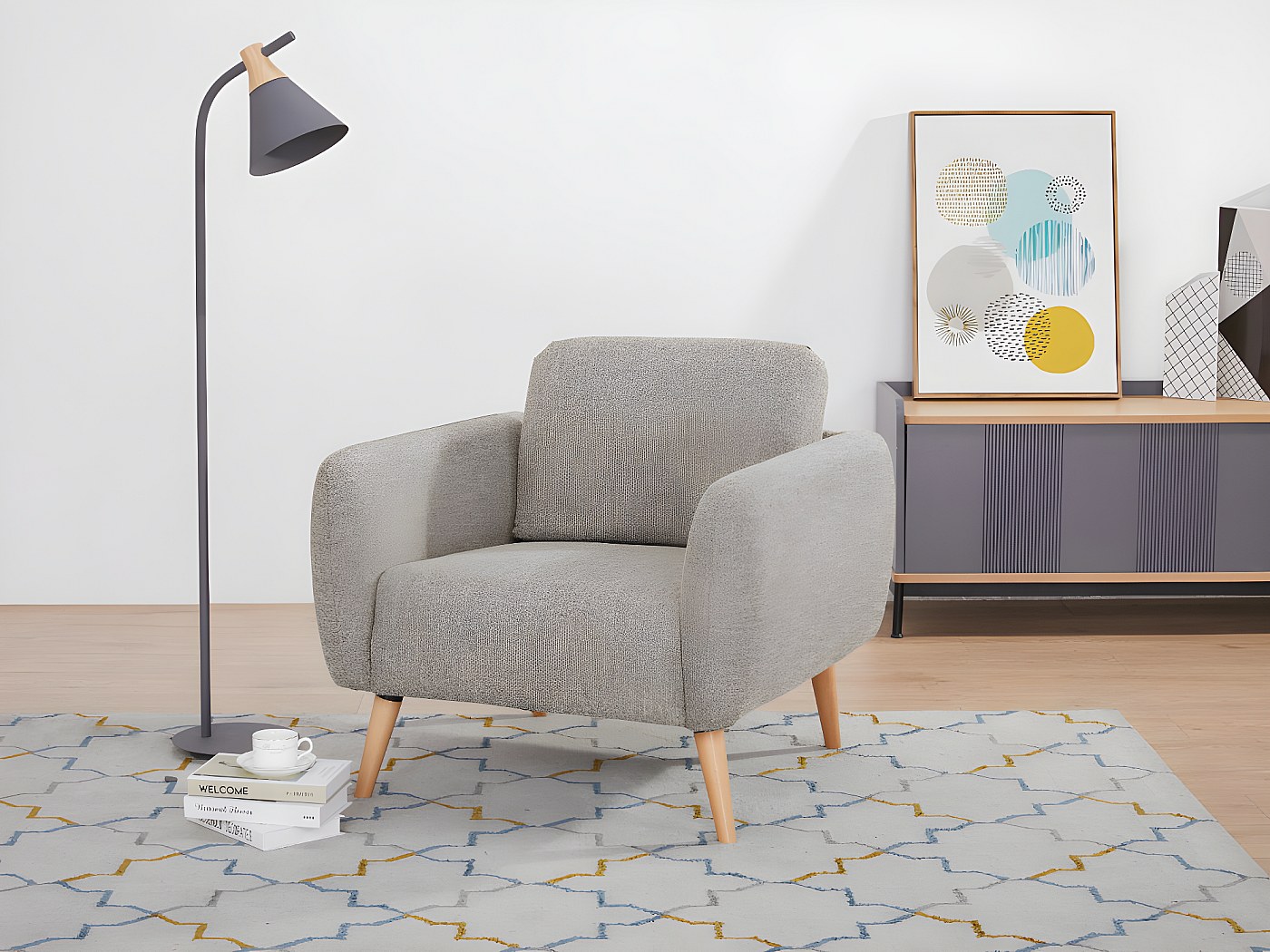 Fauteuil scandinave | Vente-unique