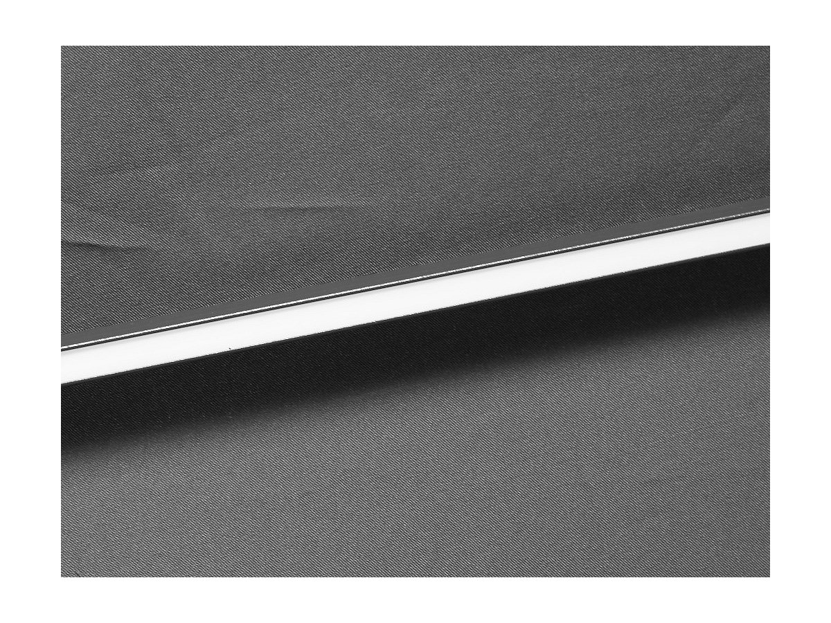 Sombrilla CANOAS de aluminio con LEDS - Antracita