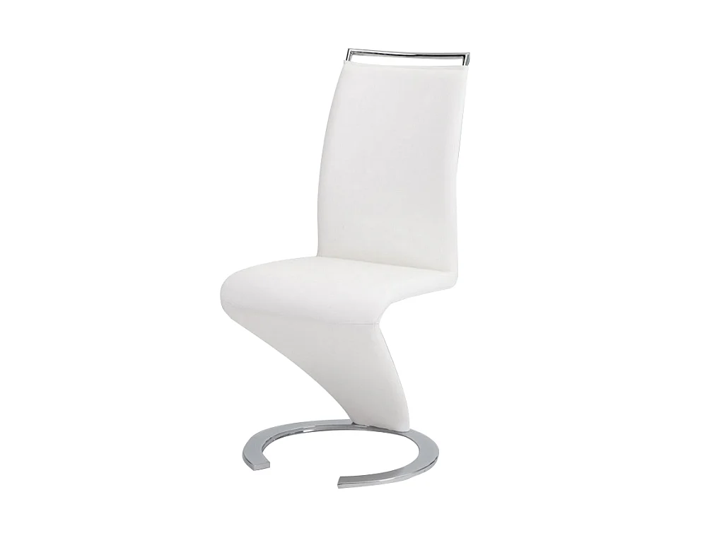 Conjunto de mesa NOAMI + 4 sillas TWIZY - Blanco y gris