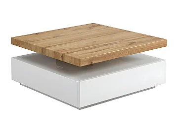 Salontafel vierkant hout
