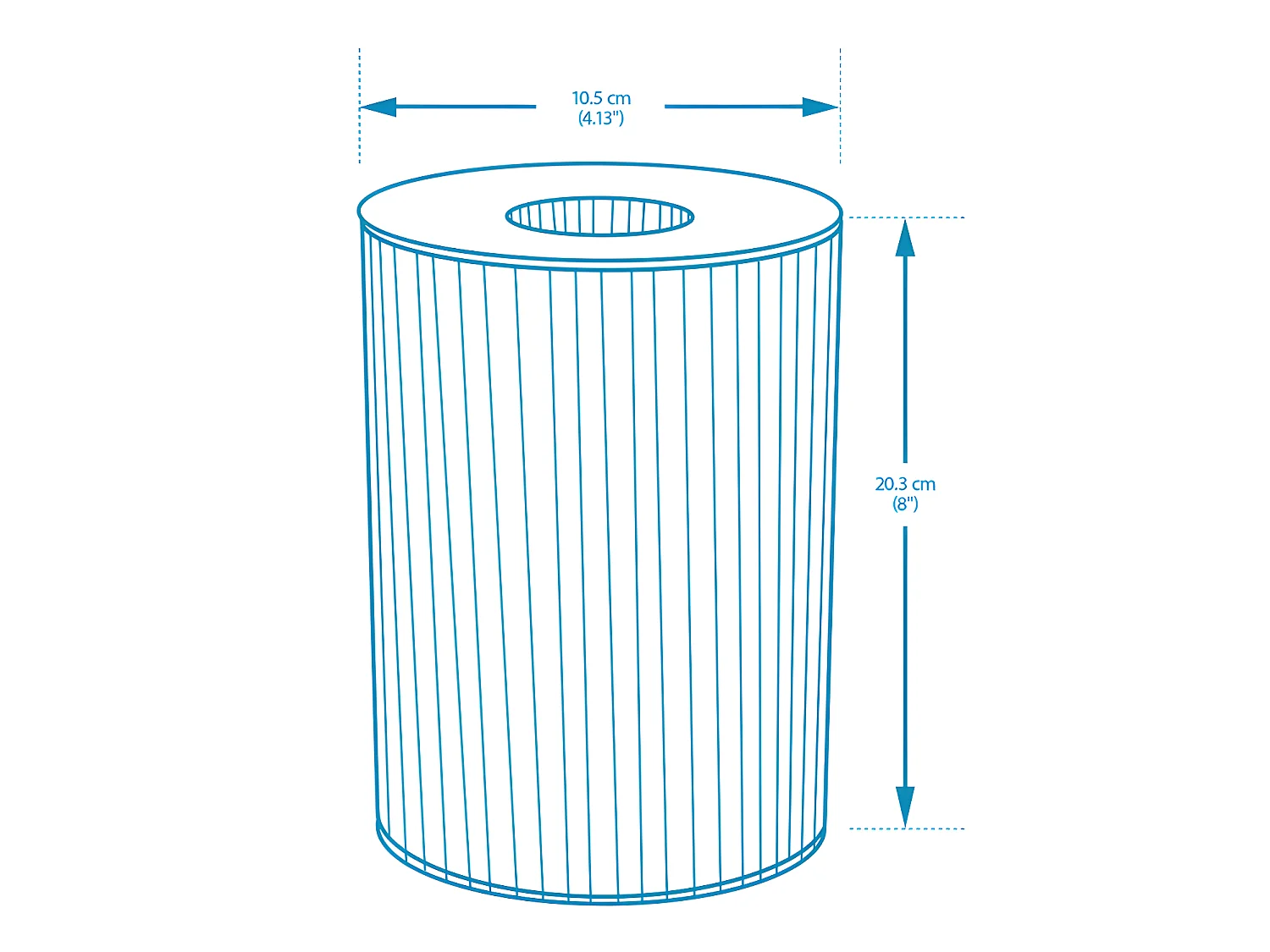 Nachfüllkartuschenfilter für Pools Typ A/C
