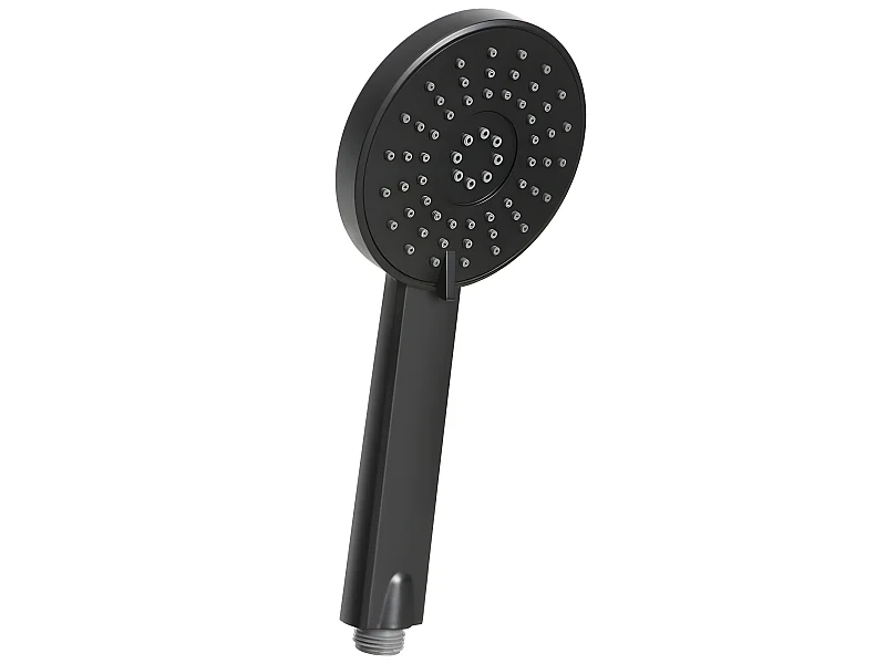 Pommeau De Douche Noir Tour 3 Modes De Débit D'Eau