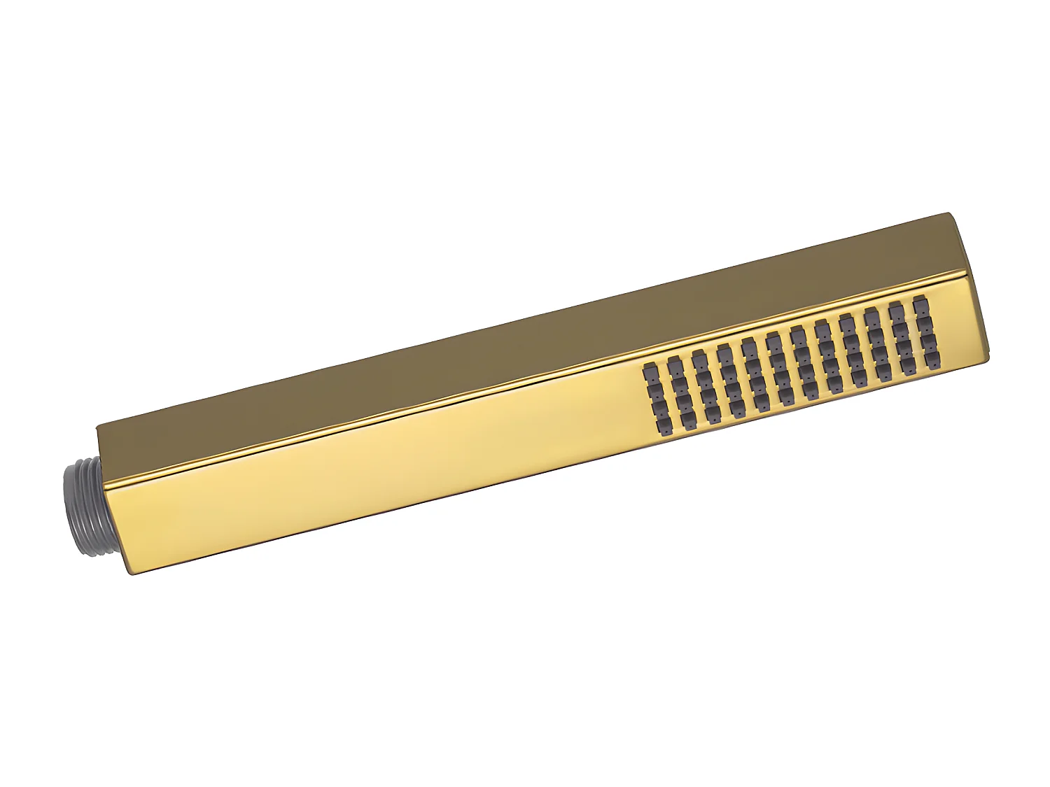 Duschkopf Handbrause Gold Rechteck Glamour