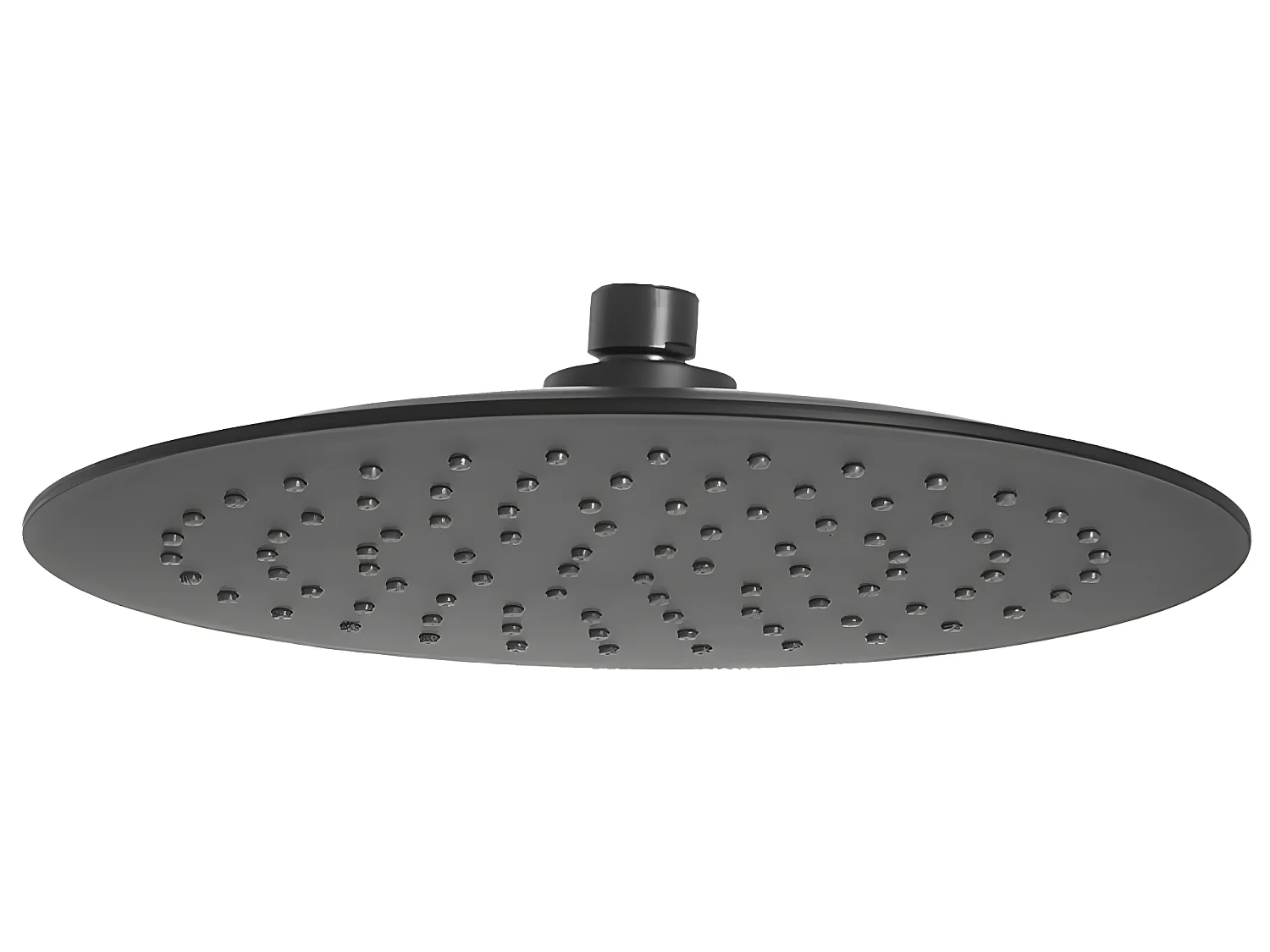 Regenduschkopf Schwarz Runden Musta