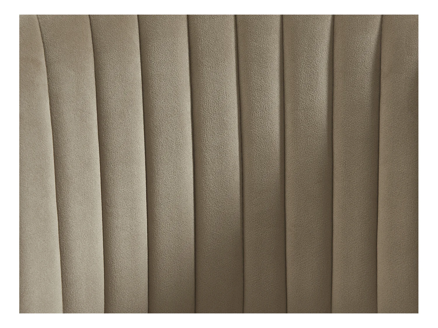 Stuhl 6er-Set - Samt & Metall goldfarben - Beige - MADOLIA von Pascal MORABITO