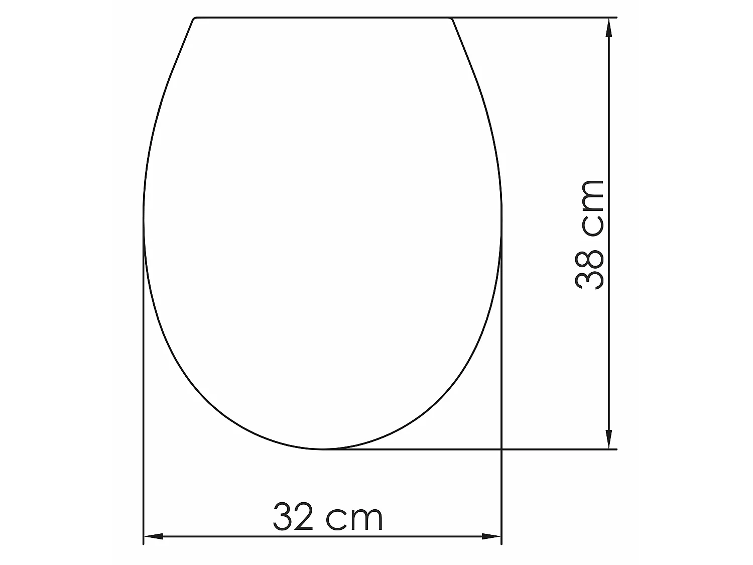 Flemings Roses 'Water Sticker COPERTURA WC Coperchio Art 32x38cm