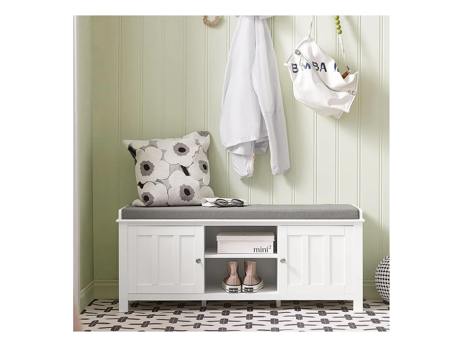 Ławka na buty z siedziskiem FSR35-W