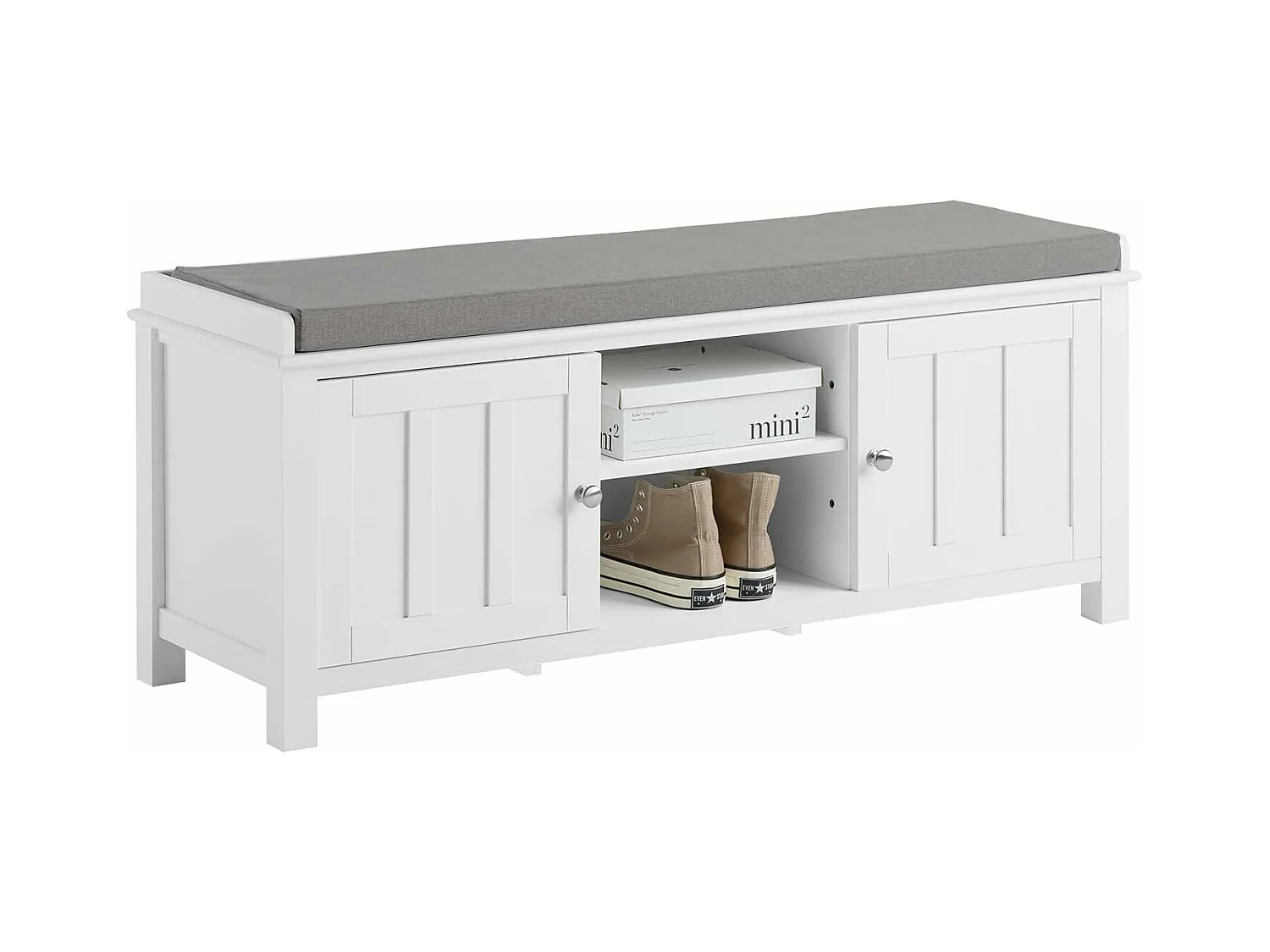 Banc de Rangement Commode à Bottes Chaussures, FSR35-W