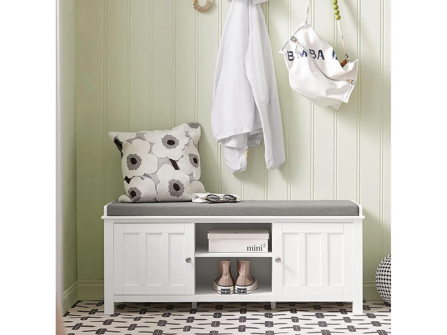 Ławka na buty z siedziskiem FSR35-W