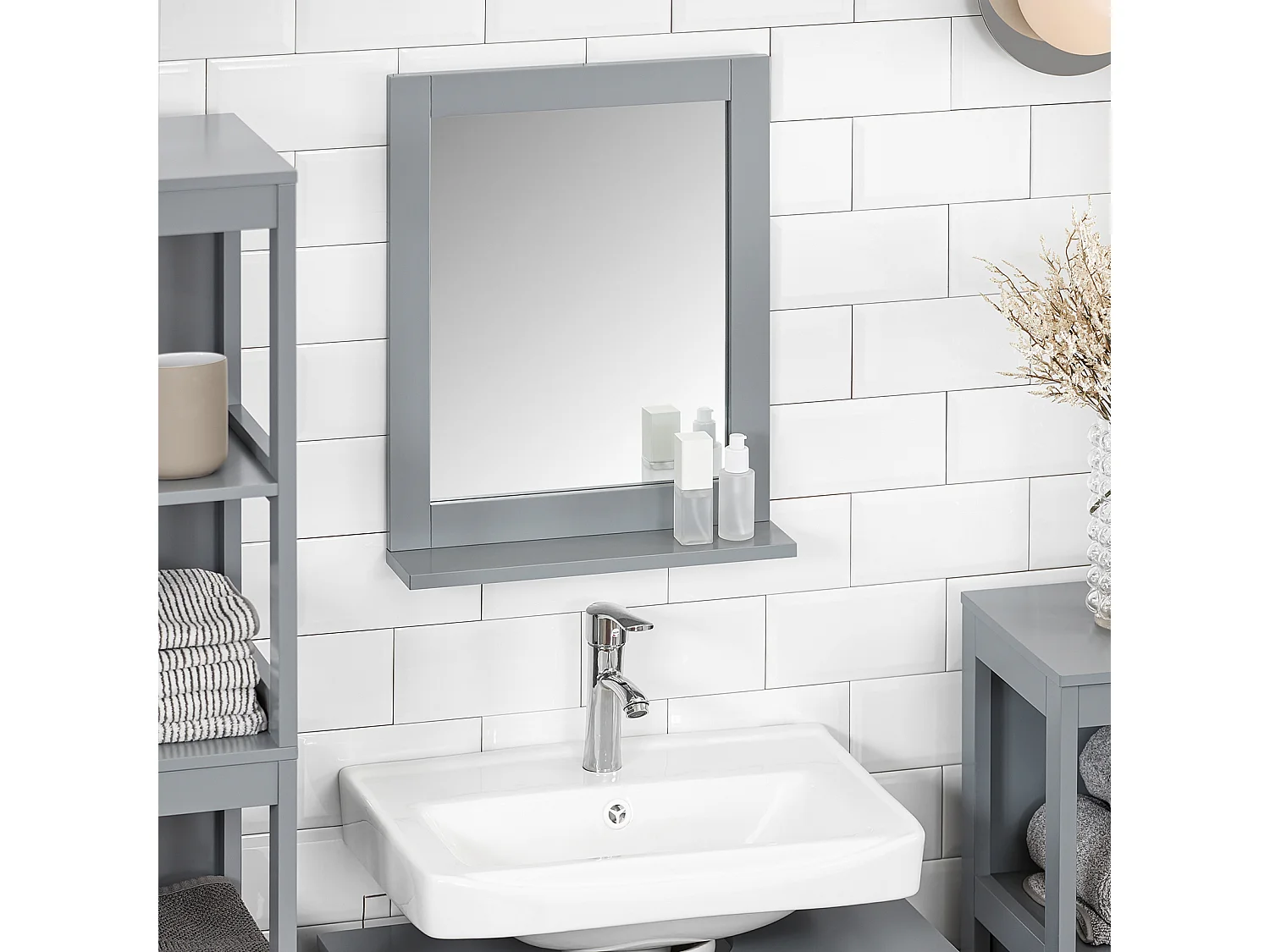 SoBuy Scarpiera Panca Ingresso Cassapanca Legno massello di bambù L91*P34*A45 cm FSR75-N